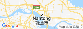 Nantong map